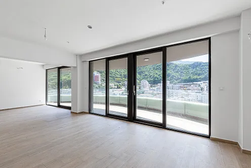 Apartment in Rafailovići mit einer Gesamtfläche von 127 m² plus einer Terrasse von 13 m²